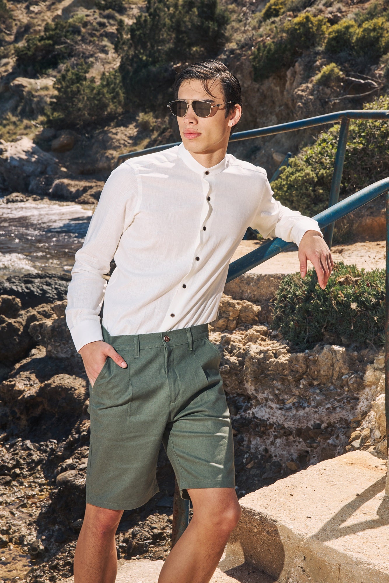 His White Long-sleeve Shirt