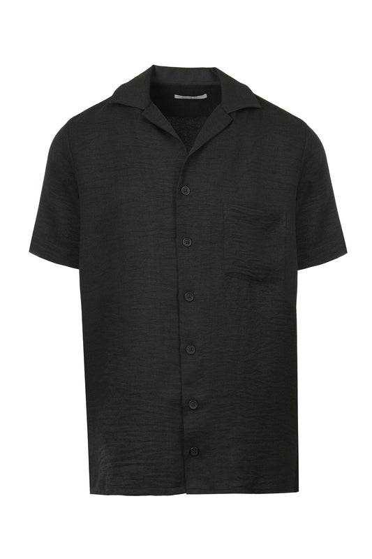 His Black Long Sleeve Shirt